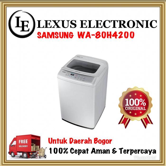 MESIN CUCI SAMSUNG WA-80H4200 80H4200 WA80H4200 8KG WOBBLE