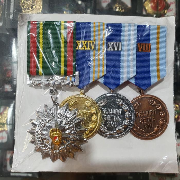 PROMO Tanda Penghargaan Upacara TNI 8 16 24 Tahun Nalaria TNI AD Satya Lencana Upacara