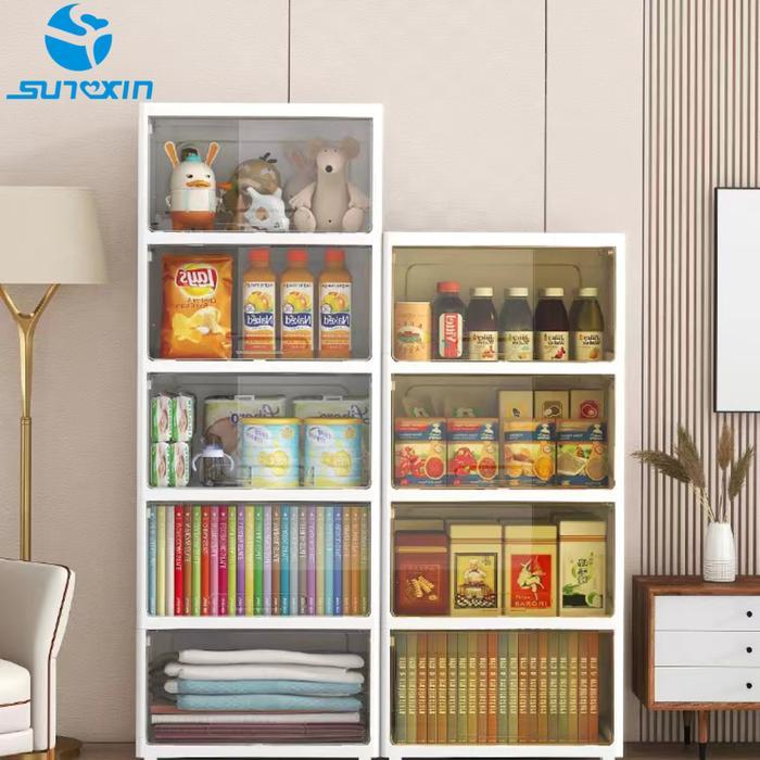 Sunxin - Lemari bayi Plastik S89/ Lemari Pakaian Anak / Plastic Storage Cabinet Lemari /Laci Plastik