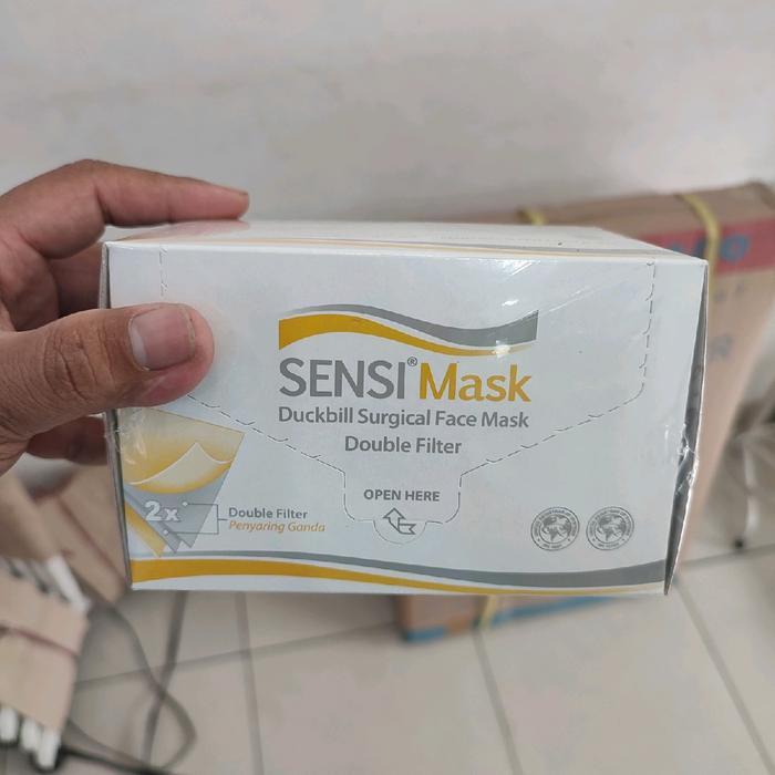 masker sensi duckbil. masker medis sensi duckbil