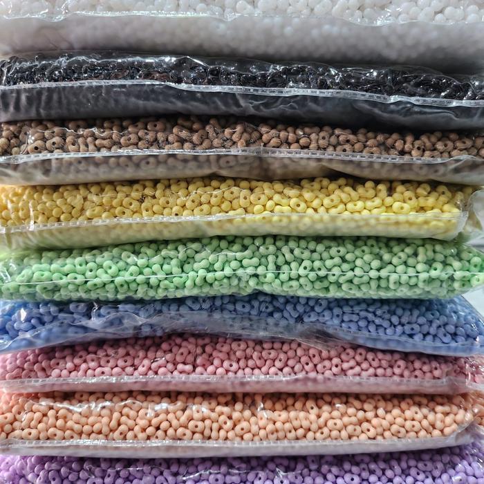 Manik Mote Kacang 9warna (1set@9warna)