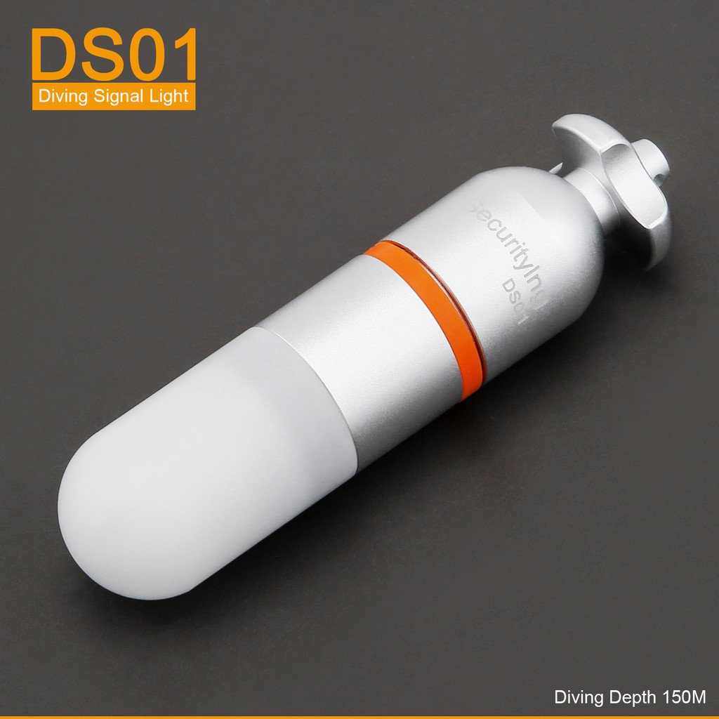 SecurityIng DS01 Underwater 150M Scuba Dive Strobe Beacon Diving Signal Light Night Dive Flashing