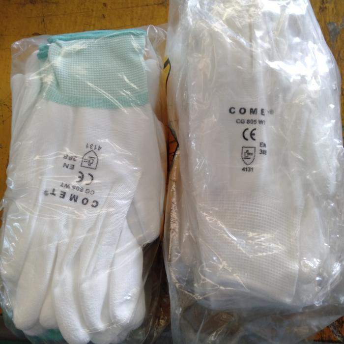 "New" sarung tangan palm fit comet CG 805 Wt