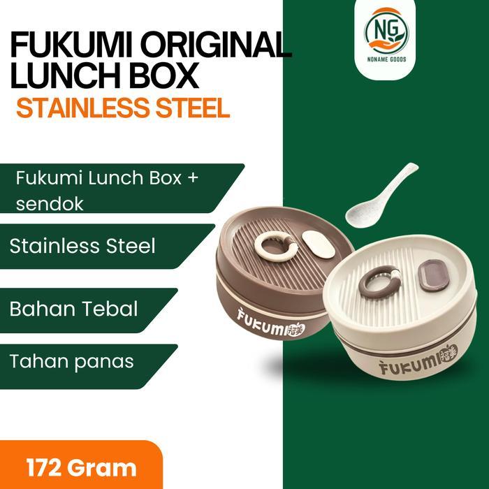 FUKUMI LUNCH BOX SET (LUNCH BOX & SENDOK MAKAN) Limited Edition