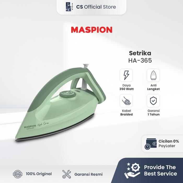 Maspion HA-365 Automatic Iron Setrika Hijab Setrika Maspion HA 365