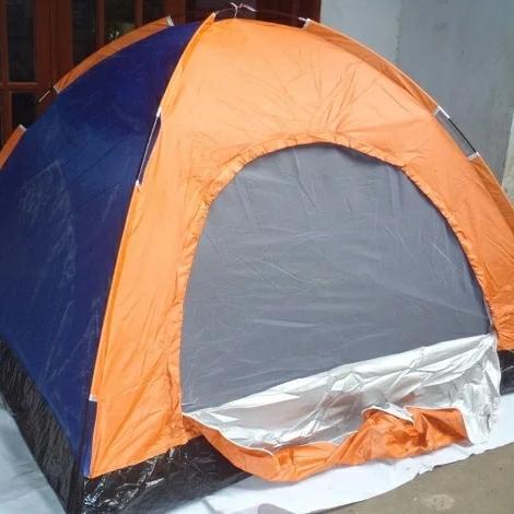 Tenda Camping Kemping Dome Kap 6 Orang / Tenda Gunung Kemah Outdoor