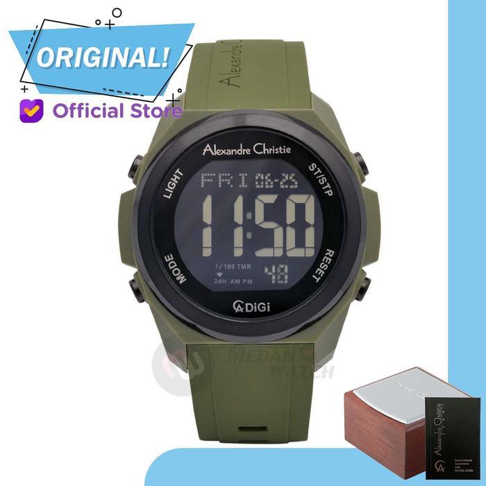 ASLI Jam Tangan Pria Digital 9342MH AC9342 AC 9342 MH 9342 MHRIGBAGN Garansi Resmi READY STOCK