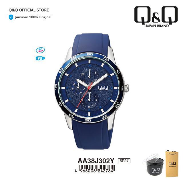 DISKON QnQ QQ Jam Tangan Pria Analog - AA38 AA38J READY STOCK