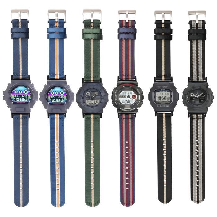 TERMURAH Tali Jam Tangan Replacement Strap Nylon GA-100 GLX-5600 GA-120 GD-100 GD-110 DW-5600 C