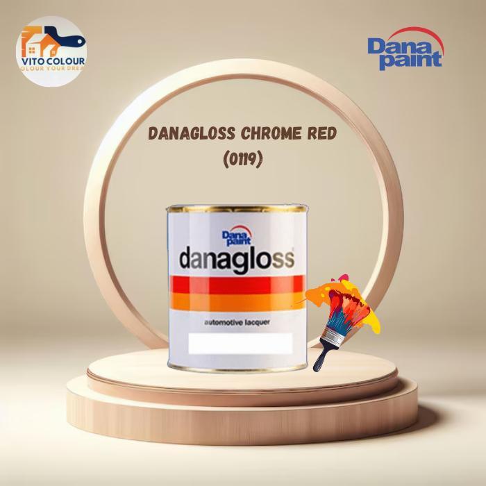 cat danagloss chrome red 0119 BARU