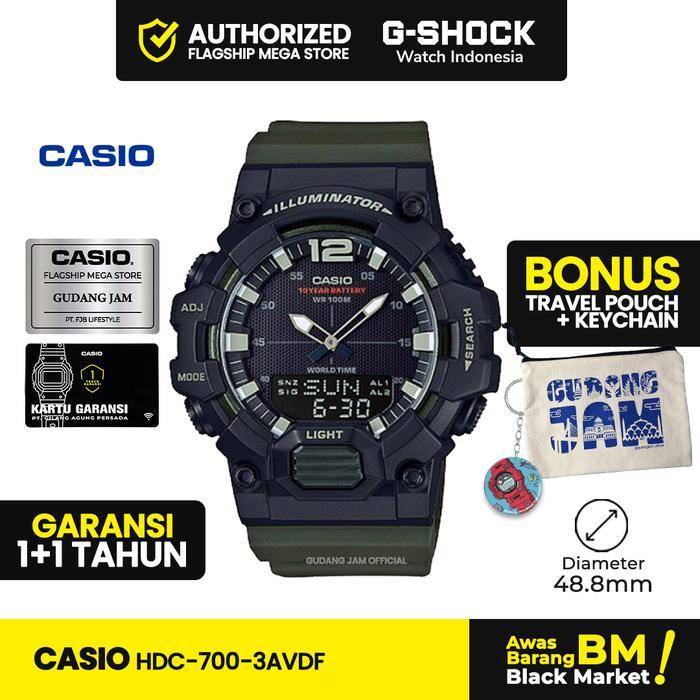 TERMURAH General HDC-700-3AVDF HDC-700-3A HDC-700 HDC700 HDC 700 Watches READY STOCK