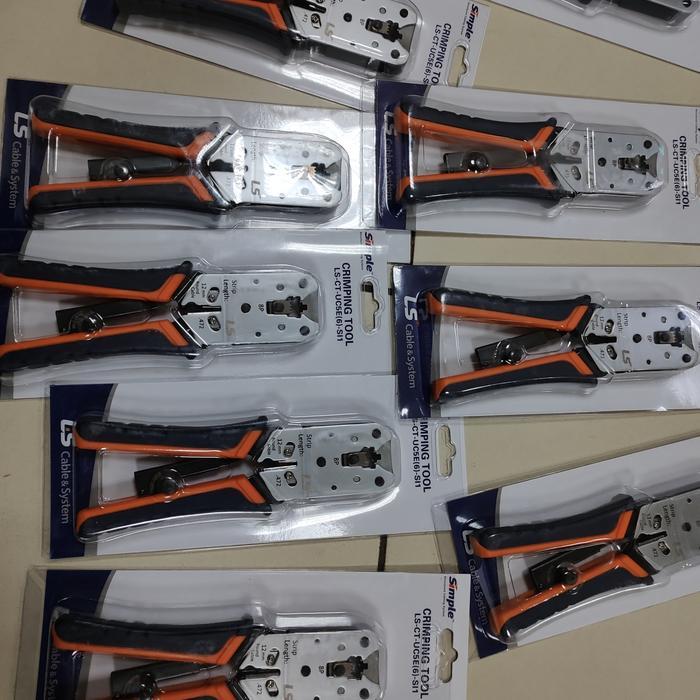 TEREMURAHTERLARIS READY SILAHKAN DIORDER LS CRIMPING TOOL CAT 5E /CAT 6 LS-CT-UC5E(6)-SI1