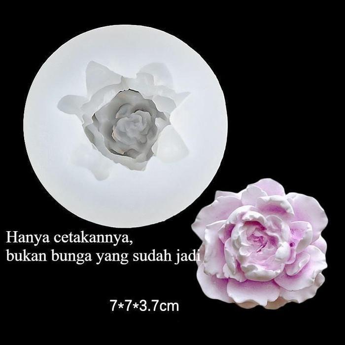 Diy Melati Cetakan Puding 3D Silikon Bunga Cetakan Penyebar Aroma Bunga Cetakan Jelly Cetakan Puding