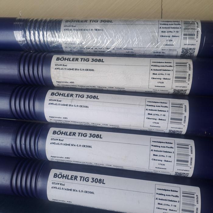 Kawat Las Argon .Bohler 2.4Mm Stenlis 308L