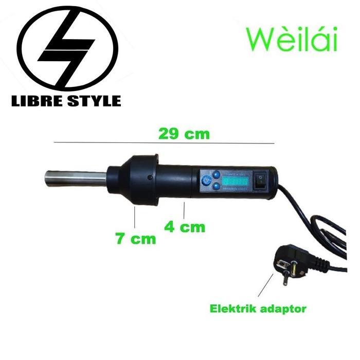 WEILAI WL-8032D DIGITAL BLOWER PORTABLE SOLDER UAP SOLDER UAP