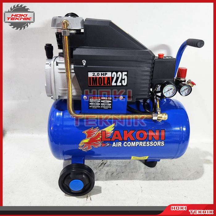 Mesin Kompresor Angin Listrik 2HP Lakoni Imola 225 - Kompresor saja