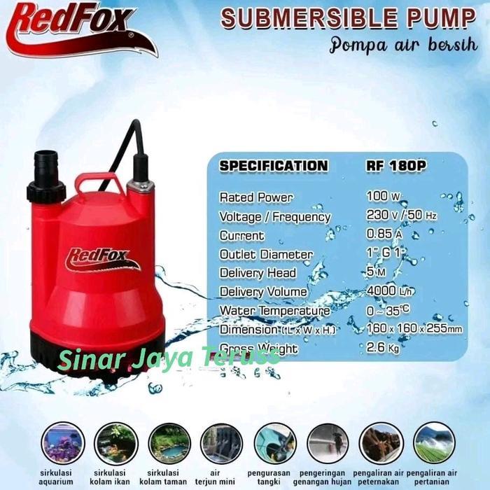 Pompa Celup Redfox Rf 180 Terbaru 