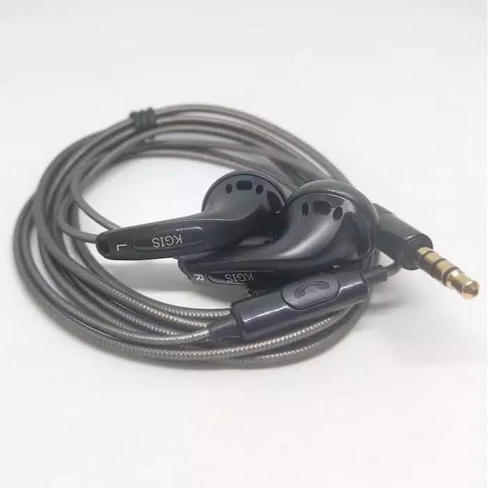 KGIS P1 with Mic HIFI Sound Bass Earphone Headset Earbud alt Vido