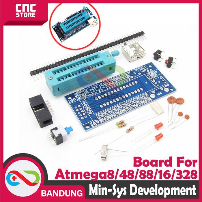 [CNC] AVR ISP MINIMUM SYSTEM DEVELOPMENT BOARD FOR ATMEGA8 ATMEGA328 .
