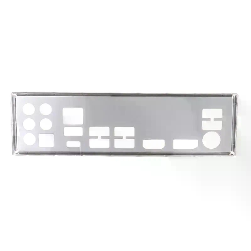IO I/O Shield Back Plate Stainless Steel Back Plate Blende Bracket For B450M Steel Legend, B450