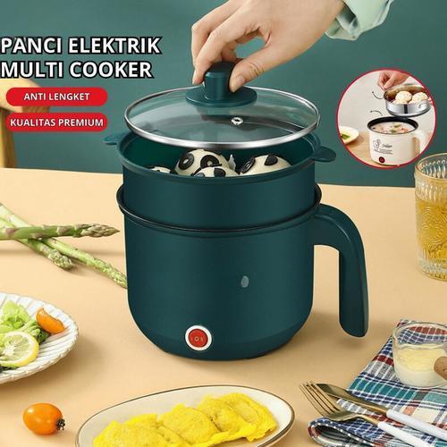 Sale- Panci Listrik Multifunctional Electric Frying Pan Panci Listrik Lapisan Teflon/Panci Listrik