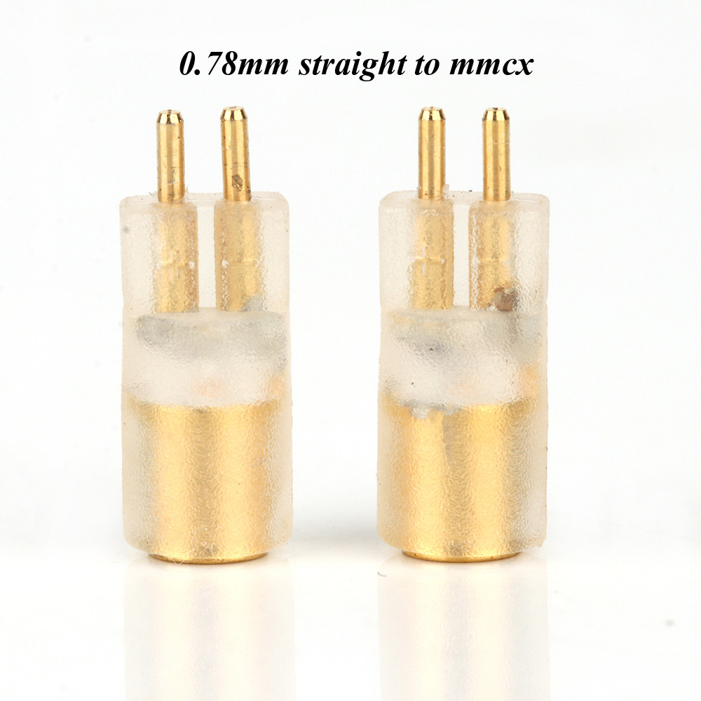 Pair 0.78mm MMCX Headset Converter to MMCX QDC EXK ie8 HD650 MH334 HD580 ER4SR EX1000 UE18 ER4P IE40