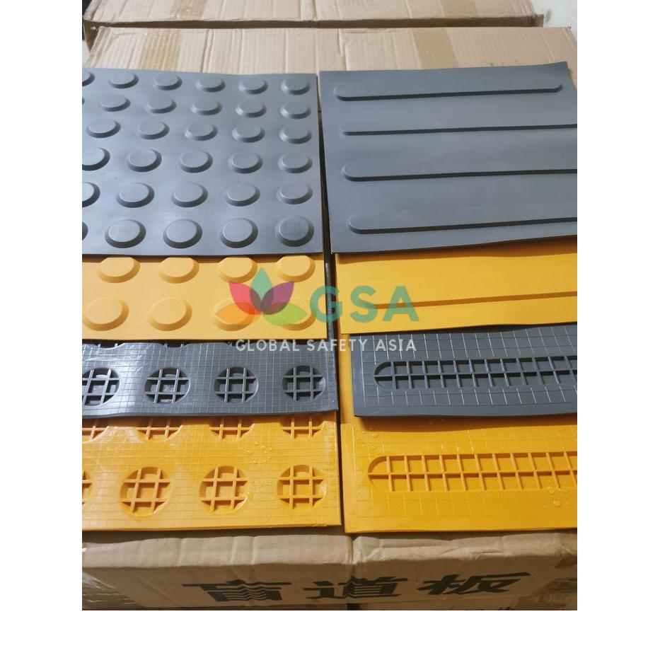 "New" Tunanetra Tactile Karet Blind Road Sidewalk - Paving Block Rubber