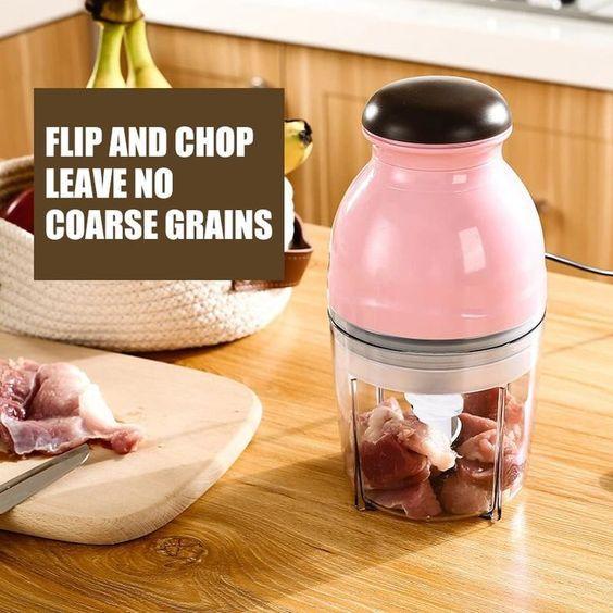 "New" Blender Kapsul Blender Listrik Portable SerbaGuna Blender Bumbu Dapur Dengan 4 Mata Pisau