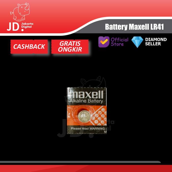 [] Battery Maxell original LR 41 2PCS - Baterai Maxell LR41