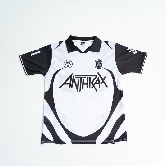 Premium ONIKU JERSEY ANTHRAX JERSEY VINTAGE RETRO RUNNING JERSEY BAND CASUAL JERSEY CLUB NEGARA