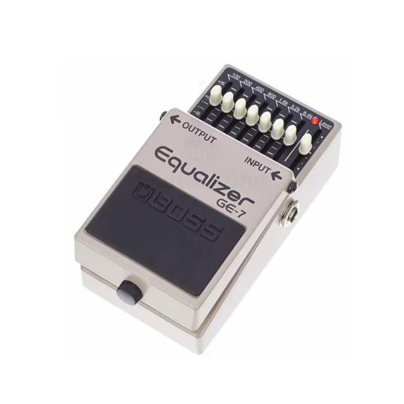 Roland BOSS Equalizer Guitar Pedal GE-7 Seven Bands of EQ Ranging From 100Hz to 6.4kHz Boost/Cut of