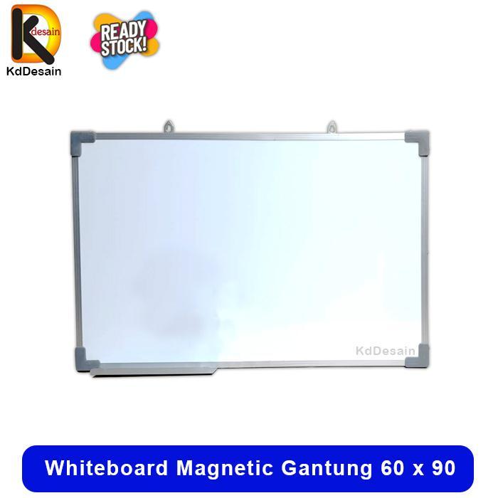 HOT SALE Whiteboard Magnetic Gantung 60 x 90
