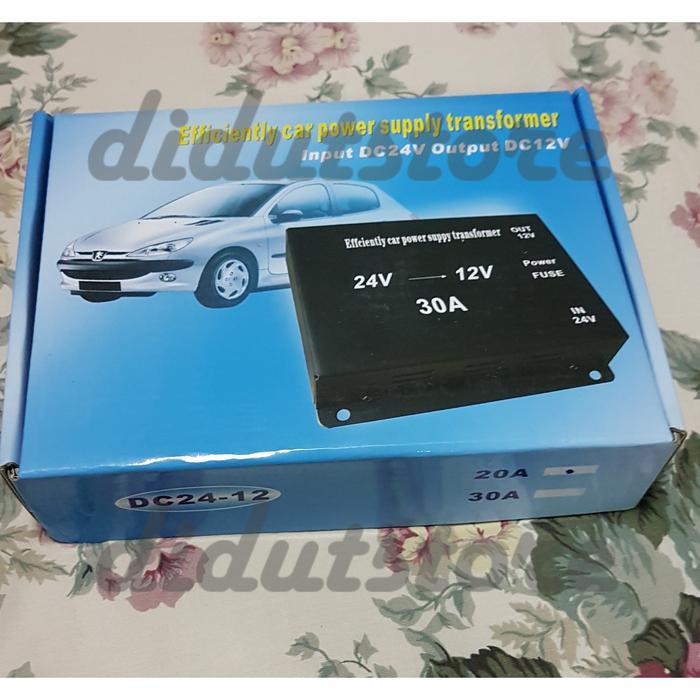 Dc Converter/Step Down 24V Ke 12V (20 Ampere)