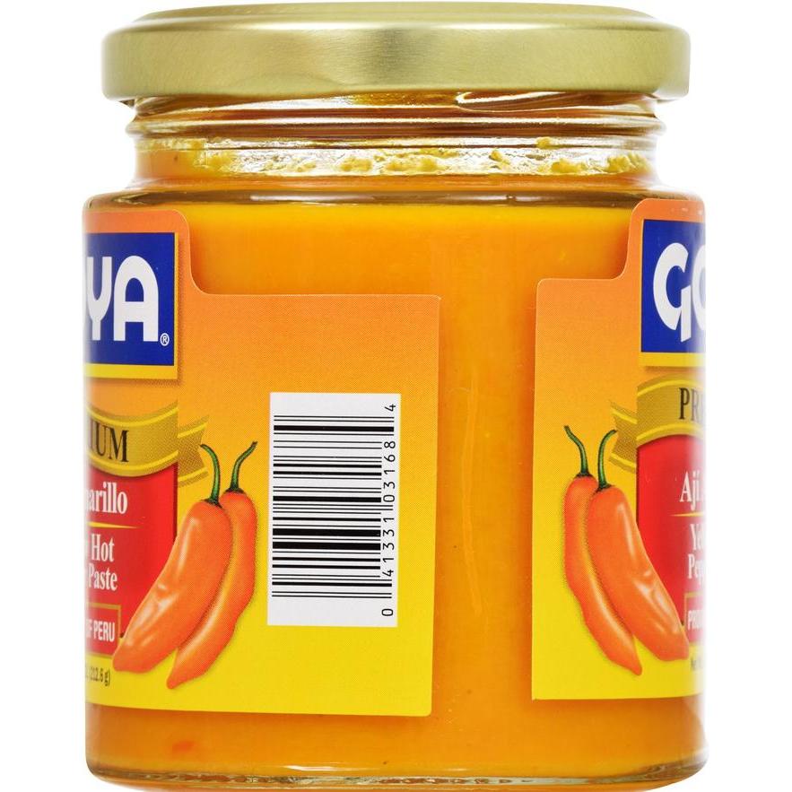 Goya Foods Premium Aji Amarillo Yellow Hot Pepper Paste, 212Gr Original