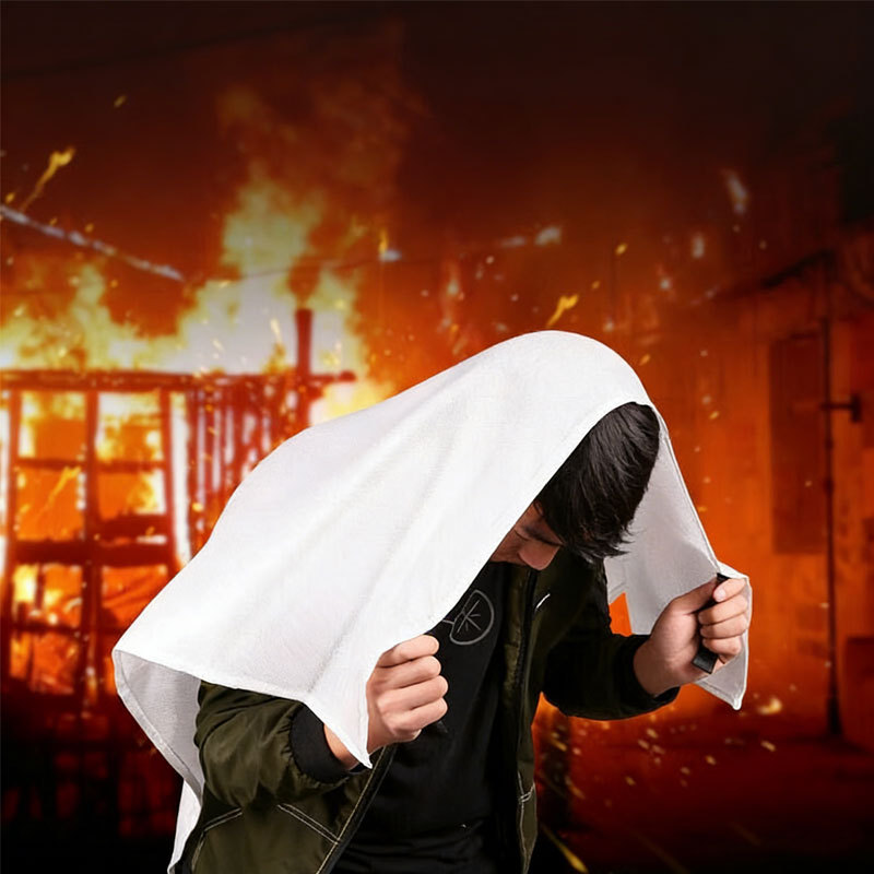 Emergency Fire Blanket Fire Extinguisher Blanket Fire Suppression Fabric Flame Retardant Towel Fire