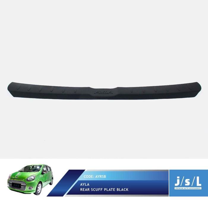 PAKET AYLA SILLPLATE SAMPING DAN SILLPLATE BELAKANG BLACK