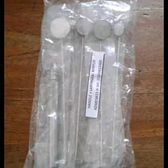 handle plus kaca laring laryng