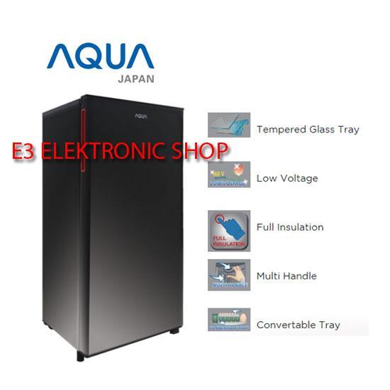 AQUA AQR D181DS KULKAS 1 PINTU - KHUSUS JAKARTA