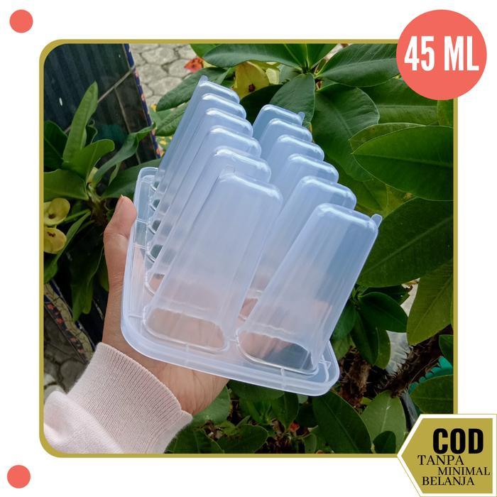 tempat cetakan es krim / grosir cetakan plastik / ukuran cetakan es