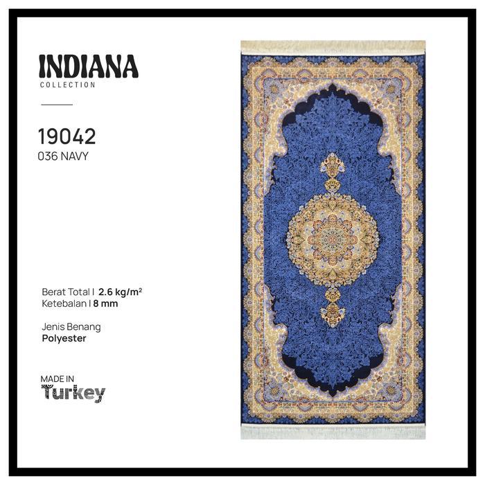 Karpet Lantai Permadani Tebal Premium Indiana 100X200 cm