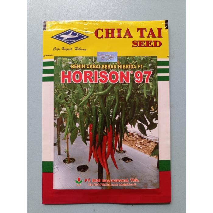 Benih Cabai Besar Hibrida F1 HORISON 97 10gr Cap Kapal Terbang