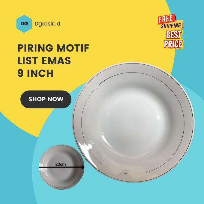 PIRING MAKAN Sunbird 9 INCH / Piring Keramik / Piring Makan Keramik /