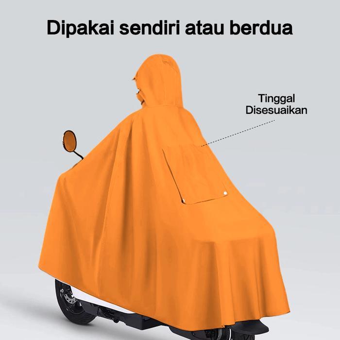 READY Jas Hujan Wanita Dan Pria air Jas hujan sepeda motor Jas hujan untuk dua orang