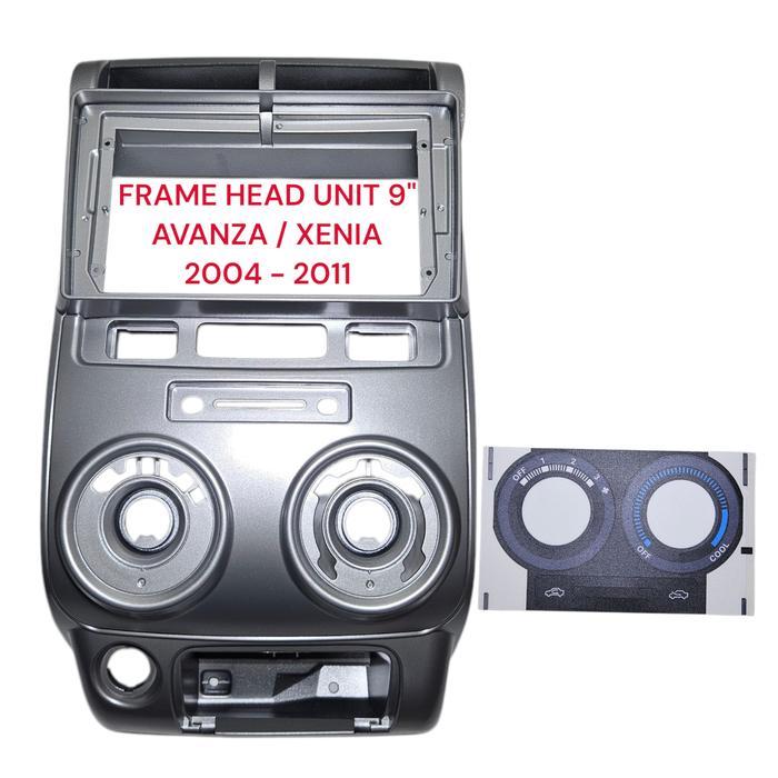 Frame Head Unit 9 Inch Avanza Xenia 2004 - 2011