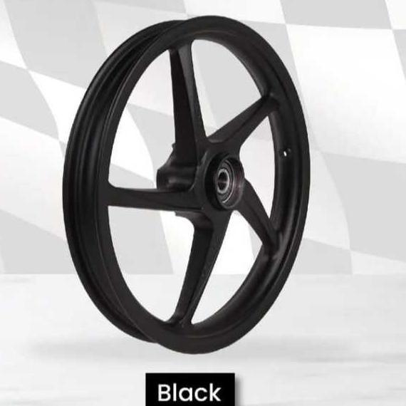 Velg Rossi Palang 5 Vario125/150 Hitam/Putih 160/185X14