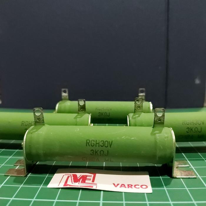 Resistor 3K 30W Chiba Japan.