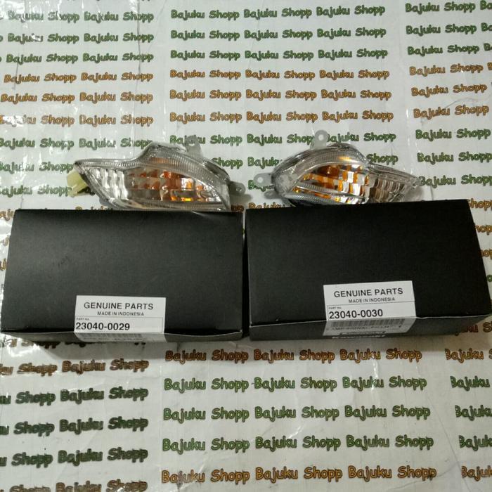 Laris Lampu Sen Lampu Sein Depan Kawasaki Zx130 Zx 130 Set Original Kawasaki Terlaris