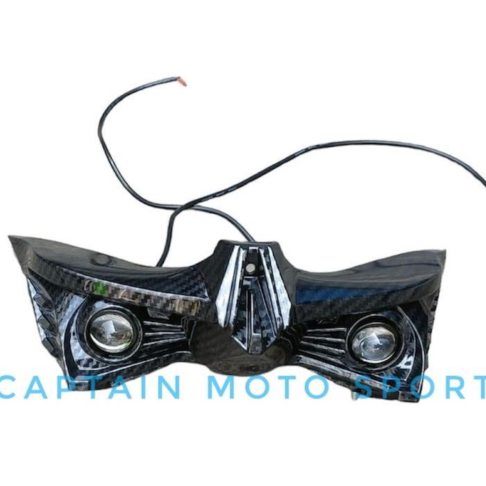 Murah Winglet Carbon Plus Lampu Tembak Kuning Putih Yamaha Nmax 155 Old/Lama Terlaris