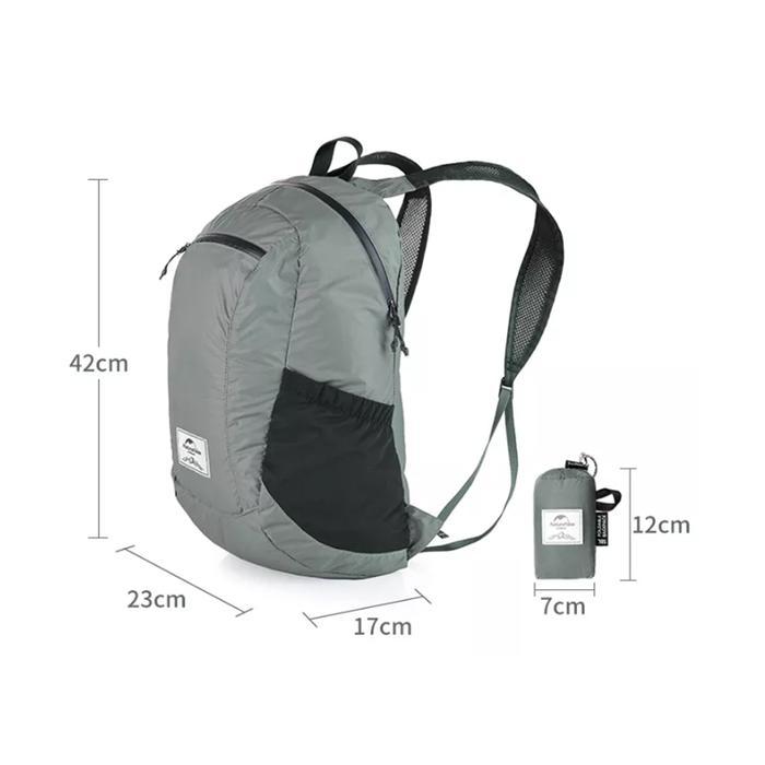 Tas Ransel Lipat Silicone Naturehike NH17A012-B