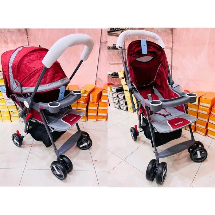 Stroller Space Baby Sb 6215 Sb6212 Kereta Dorong Bayi Hadap Depan Belakang